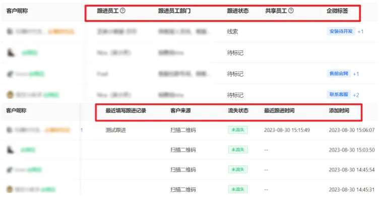 企业微信芝麻微客解析销售CRM跟进记录，优化企微客户管理