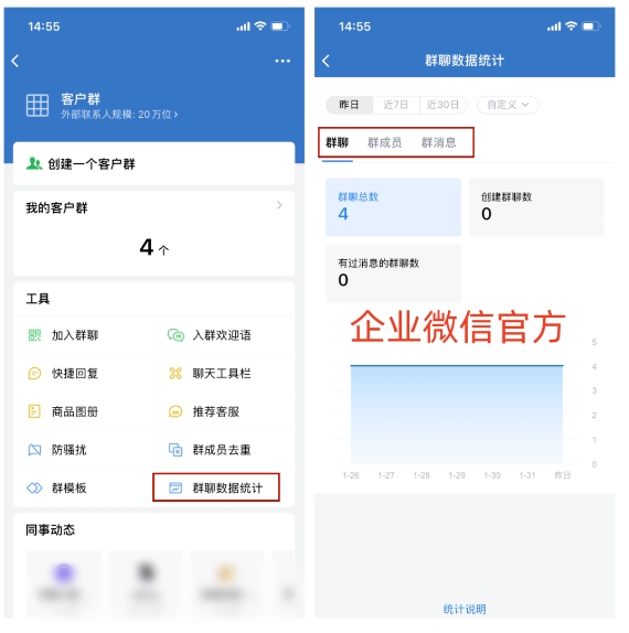 如何高效查看企业微信群活跃度？芝麻微客助力精细化运营