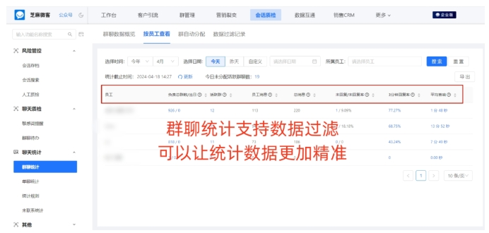 企业微信客服每日工作情况统计，精准掌握服务状态的方法