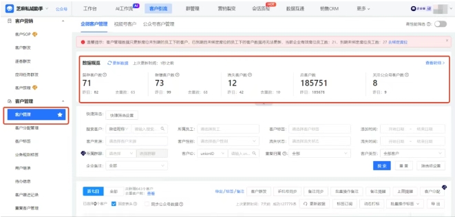 企微原生功能不够用？芝麻微客补全多维度客户管理