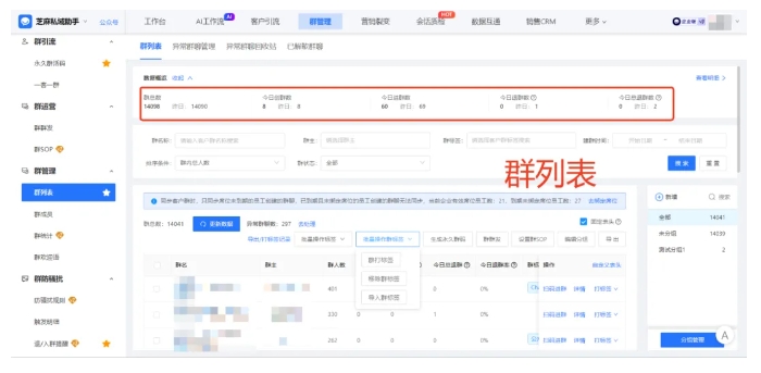 芝麻微客如何赋能企业微信?三步实现群成员信息透明化管理