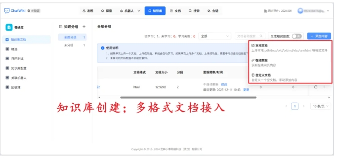  告别开发门槛！ChatWiki三步打造专属企业AI知识库