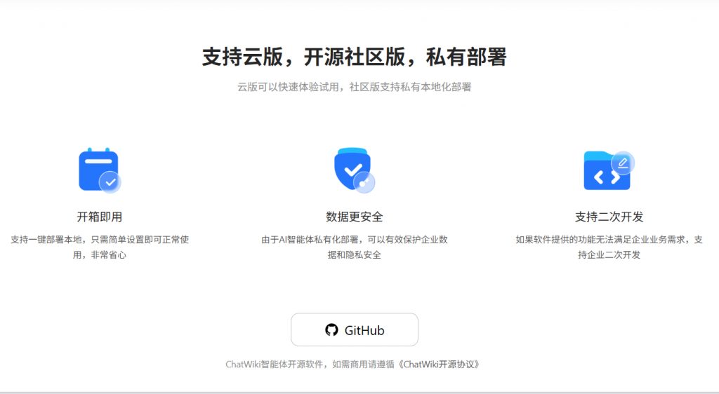 ChatWiki：RAG大模型客服系统，可实现AI智能体+知识库管理+全渠道接入+MCP工具