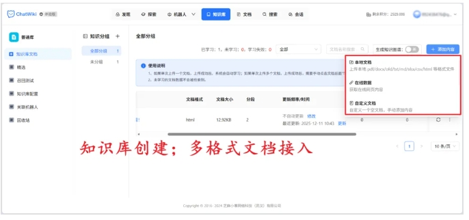  告别翻文档！ChatWiki让零散资料变智能助手，效率直接翻5倍