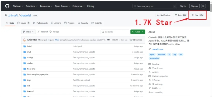 开源无代码！ChatWiki 4步搭建企业客服AI知识库，应答准确率85%+