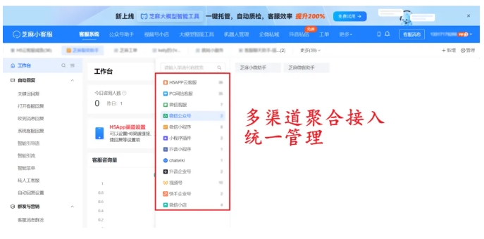  精准应答超90%！芝麻小客服+ChatWiki组合，中小企业AI客服搭建攻略