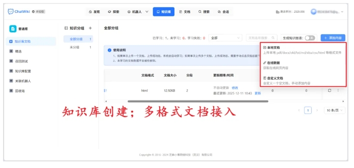 国产开源黑马ChatWiki，覆盖客服/销售/运营，企业AI全场景落地