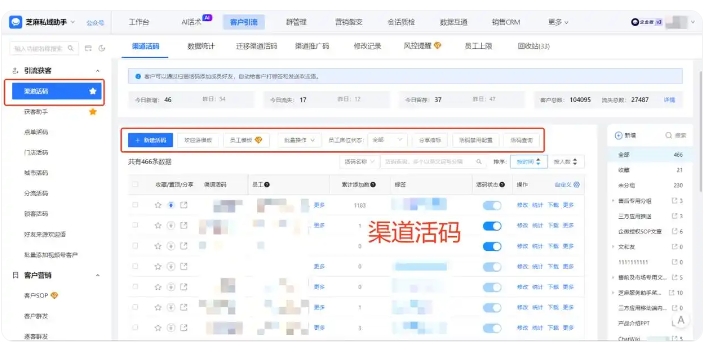 客户信息混乱?渠道活码+自动标签实现智能管理